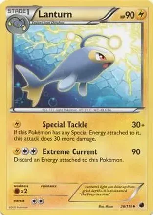 2013 Pokemon Black & White Plasma Freeze feature card
