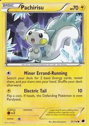 2013 Pokemon Black & White Plasma Freeze feature card