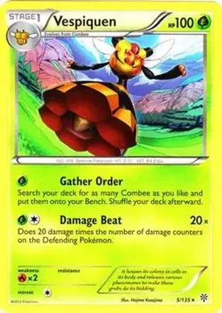 2013 Pokemon Black & White Plasma Storm #5 - ビークイン