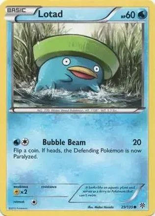 2013 Pokemon Black & White Plasma Storm feature card
