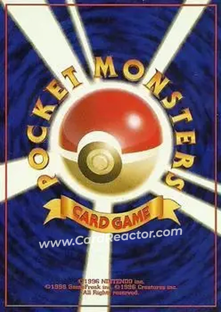 2013 Pokemon Japanese Megalo Cannon #38 - Golurk - Back