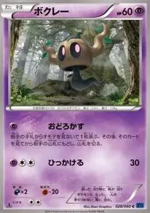 2013 Pokemon Japanese XY Series Collection X feature card