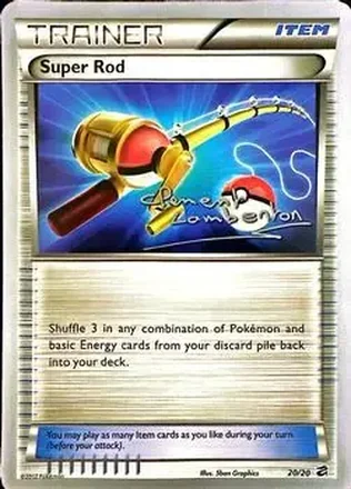 2013 Pokemon World Championship: Anguille Sous Roche #20/20 Super Rod