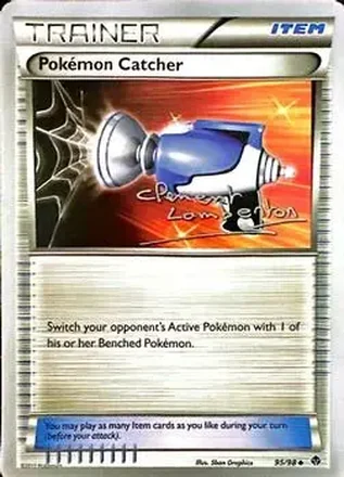 2013 Pokemon World Championship: Anguille Sous Roche #95/98 Pokémon Catcher