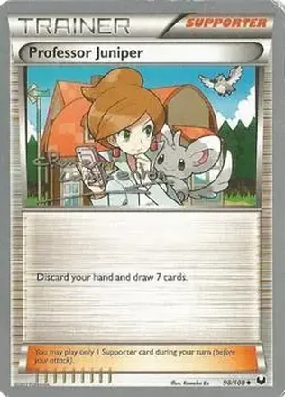 2013 Pokemon World Championship: Anguille Sous Roche #98/108 Professor's Research: Professor Juniper