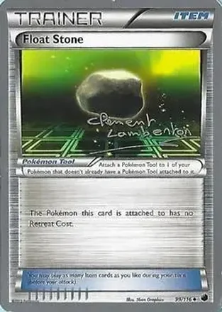 2013 Pokemon World Championship: Anguille Sous Roche #99/116 Float Stone