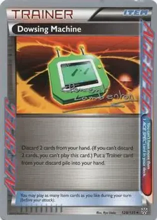 2013 Pokemon World Championship: Anguille Sous Roche #128/135 Dowsing Machine