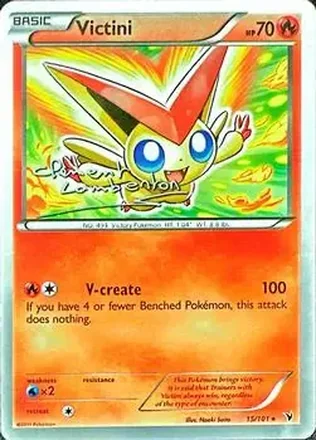 2013 Pokemon World Championship: Anguille Sous Roche #NNO Victini