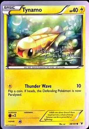 2013 Pokemon World Championship: Anguille Sous Roche #NNO Tynamo