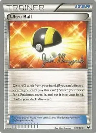 2013 Pokemon World Championship: Darkrai Deck #102/108 - Ultra Ball