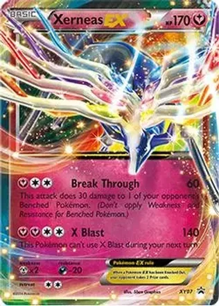2013-17 Pokemon XY Promos #XY07 - Xerneas