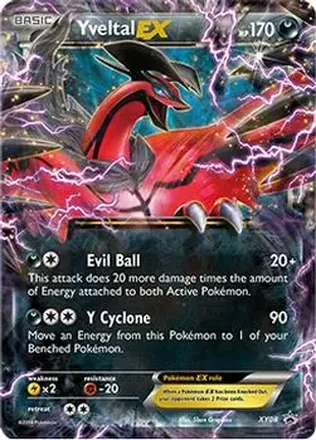 2013-17 Pokemon XY Promos #XY08 - Yveltal ex