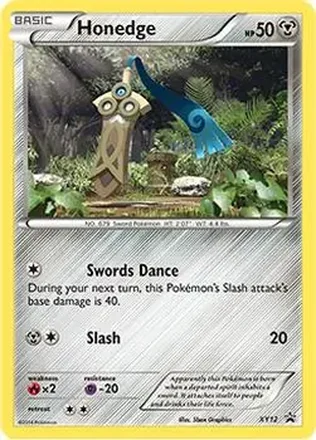 2013-17 Pokemon XY Promos #XY12 - Honedge