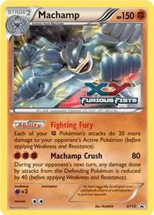 2013-17 Pokemon XY Promos #XY13 - Machamp