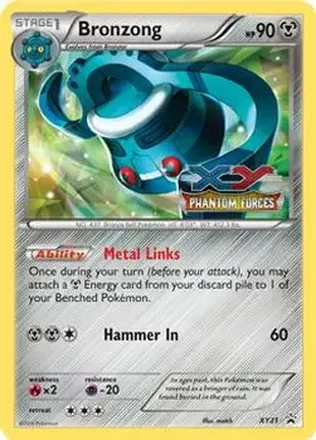 2013-17 Pokemon XY Promos #XY21 - Bronzong