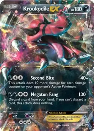 2013-17 Pokemon XY Promos #XY25 - Krookodile ex