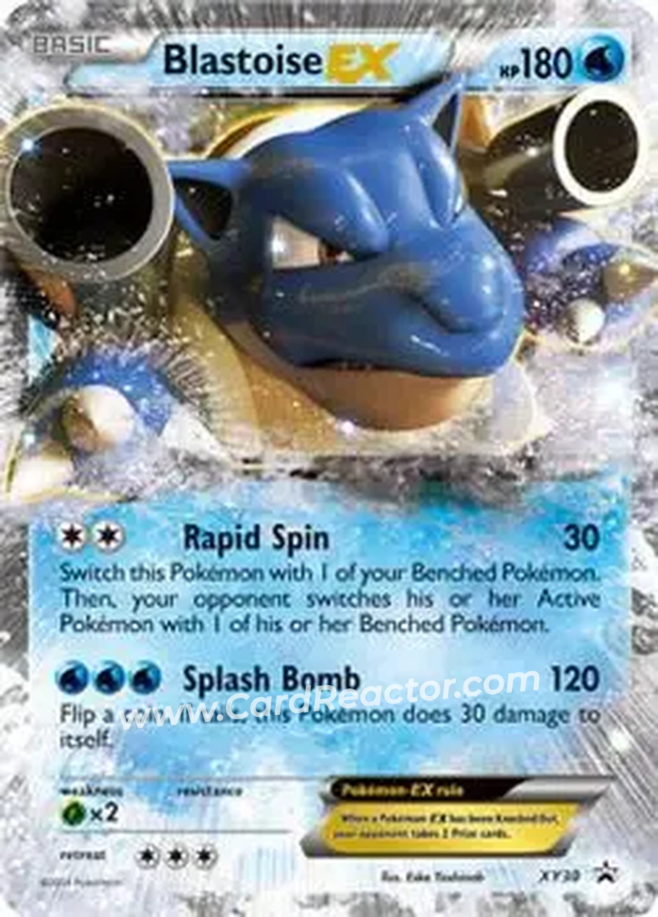 2013-17 Pokemon XY Promos #XY30 - Blastoise - Front