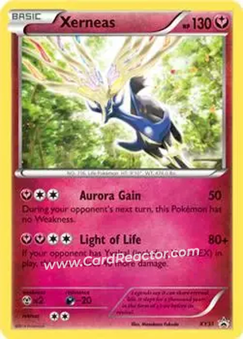 2013-17 Pokemon XY Promos #XY31 - Xerneas - Front
