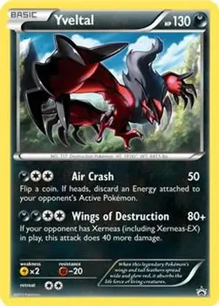 2013-17 Pokemon XY Promos #XY32 - Yveltal ex