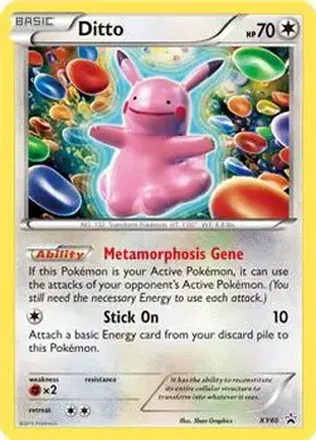 2013-17 Pokemon XY Promos feature card