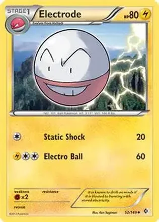2012 Pokemon Black & White Boundaries Crossed feature card