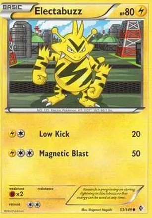 2012 Pokemon Black & White Boundaries Crossed feature card