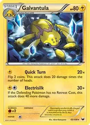 2012 Pokemon Black & White Dark Explorers feature card