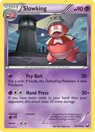 2012 Pokemon Black & White Dark Explorers feature card