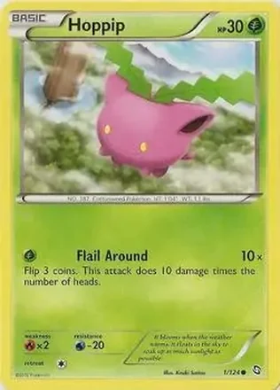 2012 Pokemon Black & White Dragons Exalted #1 - Hoppip