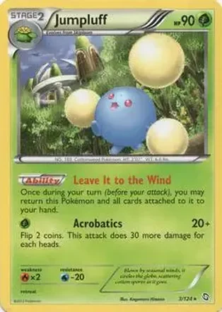 2012 Pokemon Black & White Dragons Exalted #3 - Jumpluff