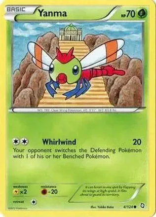 2012 Pokemon Black & White Dragons Exalted #4 - Yanma