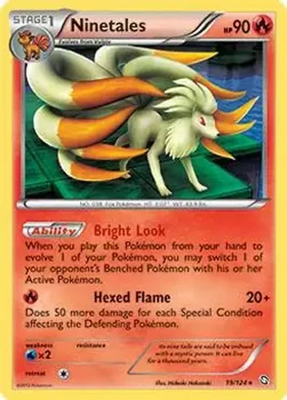 2012 Pokemon Black & White Dragons Exalted feature card