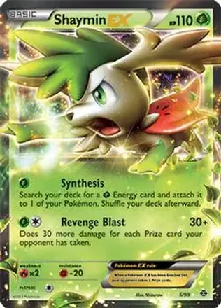 2012 Pokemon Next Destinies #5/99 - Shaymin