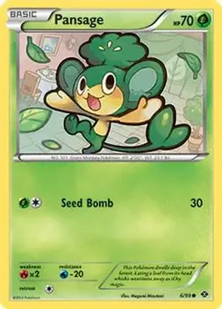 2012 Pokemon Next Destinies #6/99 - Pansage