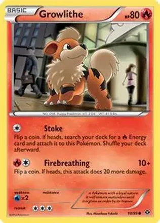 2012 Pokemon Next Destinies #10/99 - Growlithe