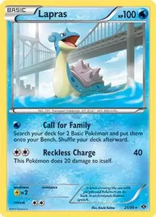 2012 Pokemon Next Destinies #25/99 - Lapras