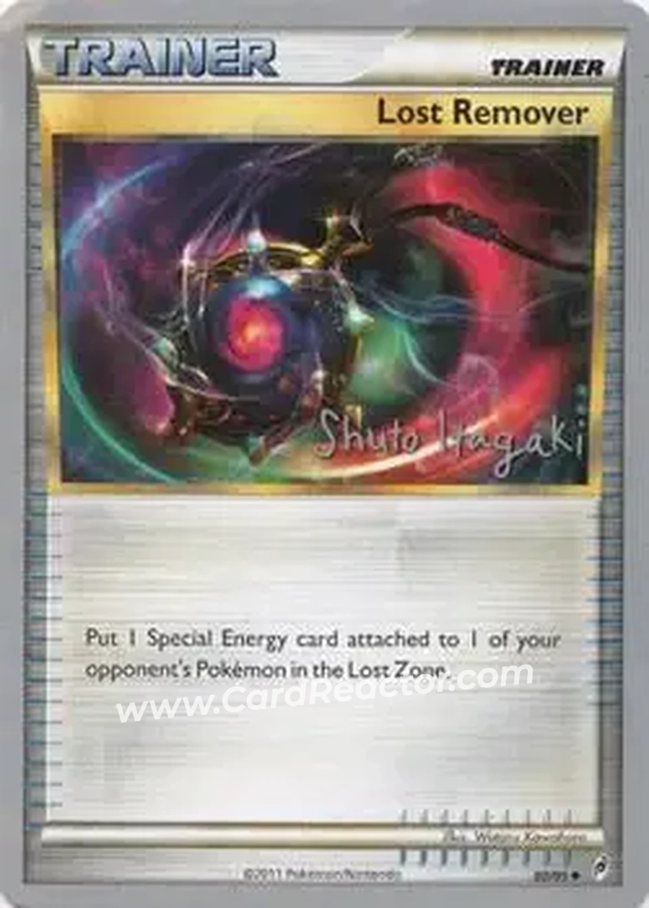 2012 Pokemon World Championship - Terraki-Mewtwo #NNO - Lost Remover