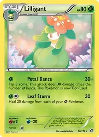 2011 Pokemon Black & White #10/114 - ドレディア