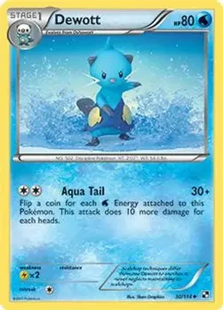 2011 Pokemon Black & White feature card