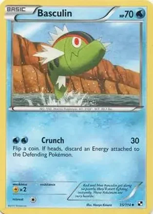 2011 Pokemon Black & White #35/114 - Basculin