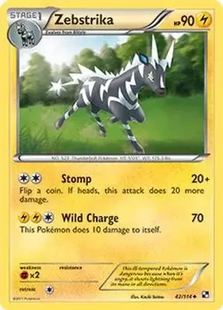 2011 Pokemon Black & White feature card