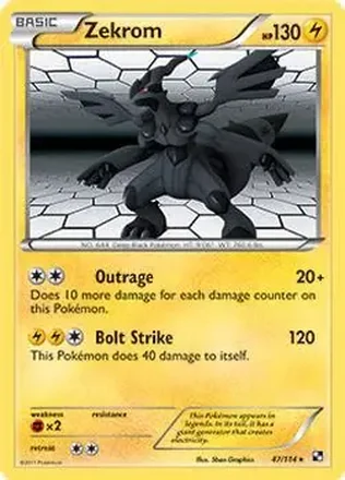 2011 Pokemon Black & White feature card