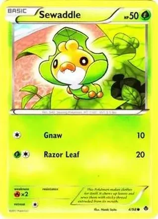 2011 Pokemon Black & White Emerging Powers feature card