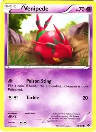 2011 Pokemon Black & White Emerging Powers feature card