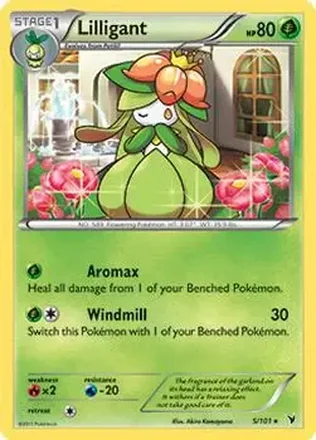 2011 Pokemon Black & White Noble Victories #5/101 - ドレディア