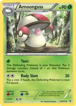 2011 Pokemon Black & White Noble Victories #10/101 - モロバレル