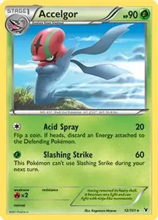 2011 Pokemon Black & White Noble Victories #12/101 - Accelgor