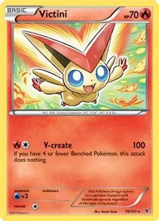 2011 Pokemon Black & White Noble Victories #15/101 - Victini