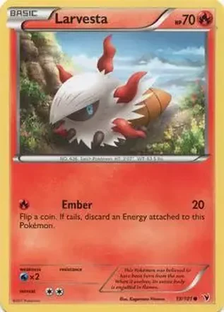 2011 Pokemon Black & White Noble Victories #19/101 - メラルバ