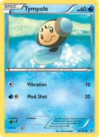 2011 Pokemon Black & White Noble Victories #22/101 - オタマロ